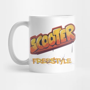 Scooter freestyle tag Mug